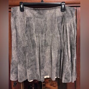 INC International Concepts NWT Textured Snake Skater Skirt size 16
